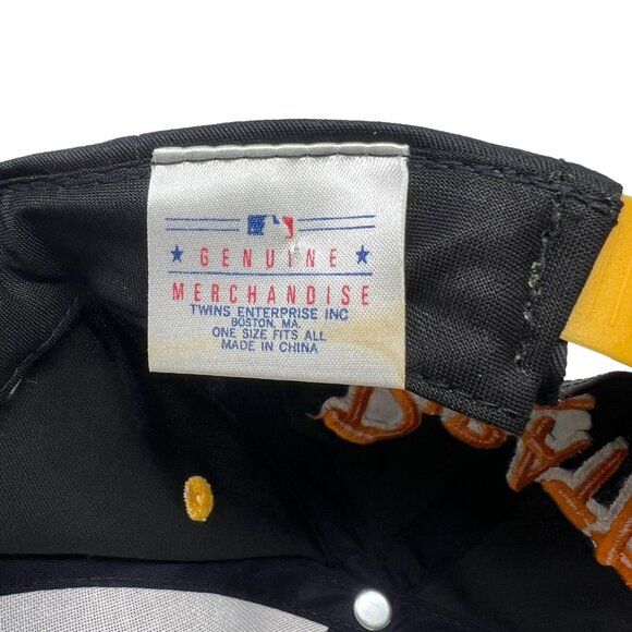 Pittsburgh Pirates Twins Enterprise All Over Logo Snapback Hat Cap MLB Retro 90s - Picture 10 of 10